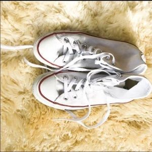 White high top converse